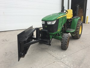 3 point hitch with half-Plow